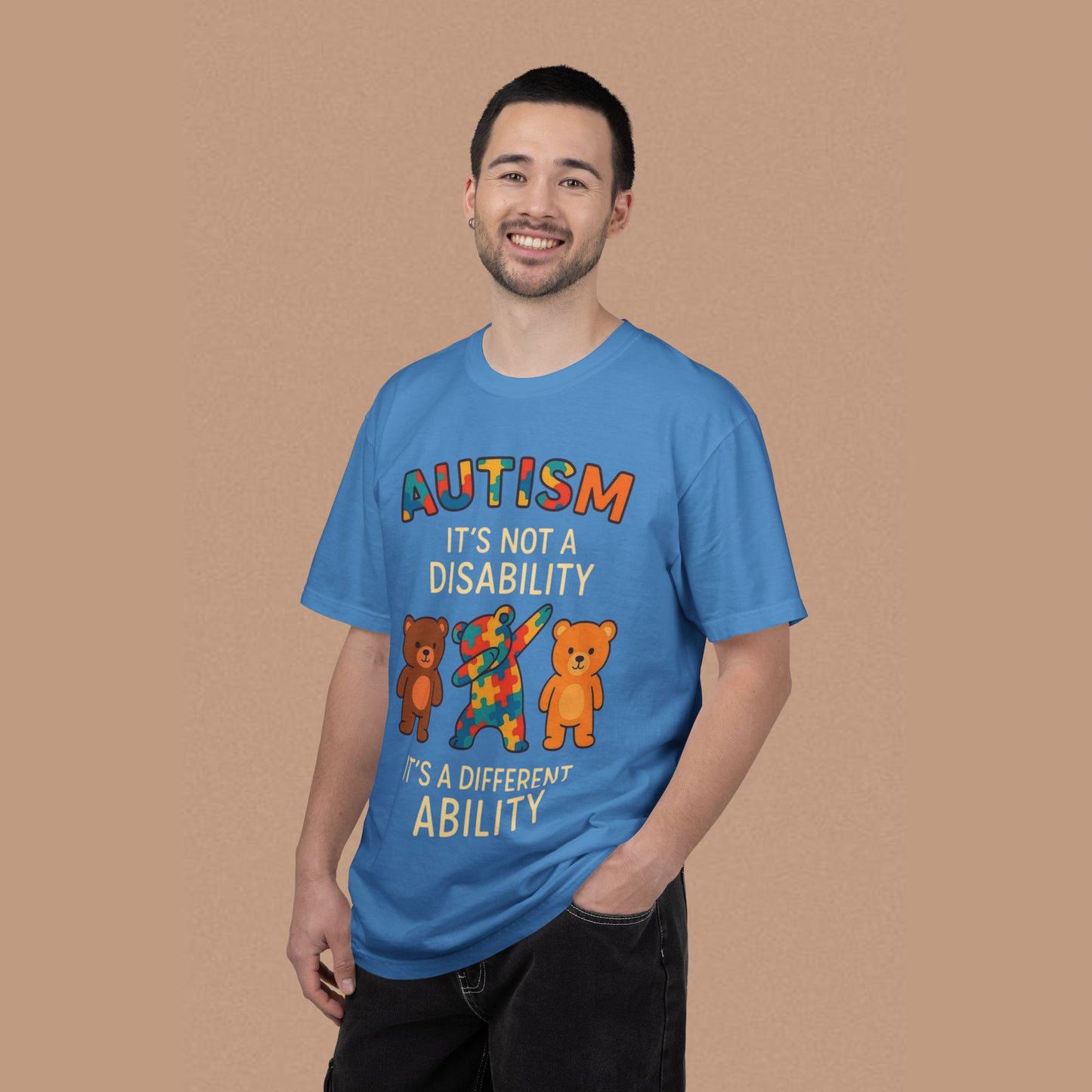 "Autism It's Not A Disability, It's A Different Ability" — Autism Awareness T-Shirt