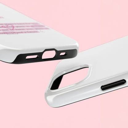 "God's Plan Jeremiah 29:11" — Inspirational Tough Phone Case