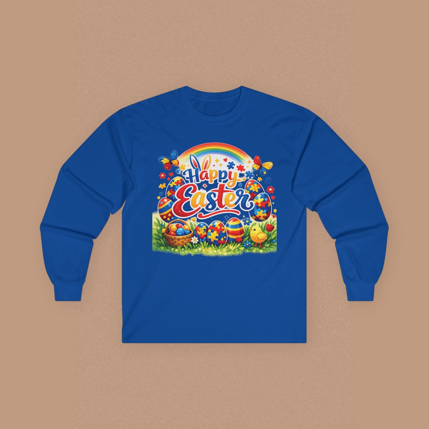 "Happy Easter" — Graphic Long Sleeve
