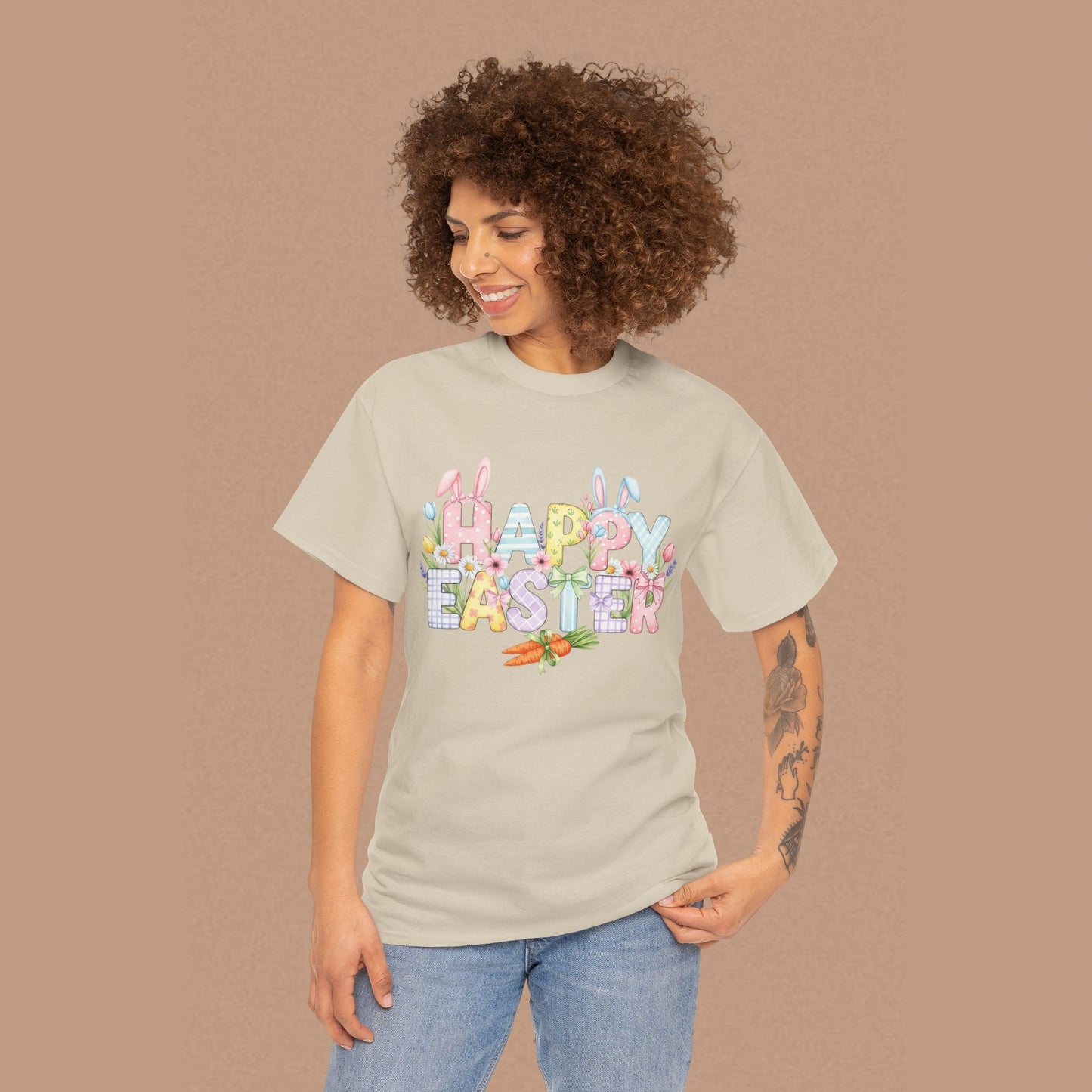 "Happy Easter" — Graphic T-Shirt
