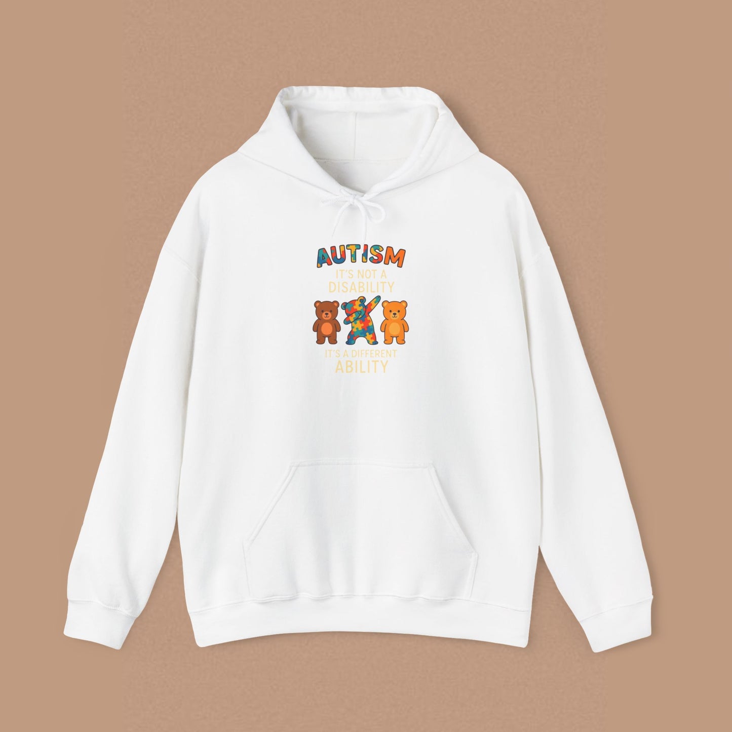 "Autism It's Not A Disability, It's A Different Ability" — Autism Awareness Hoodie