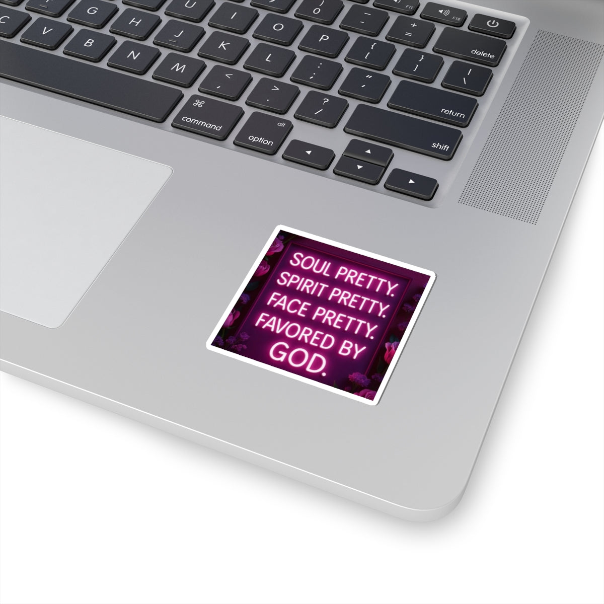 "Soul Pretty"  — Inspirational Kiss-Cut Sticker