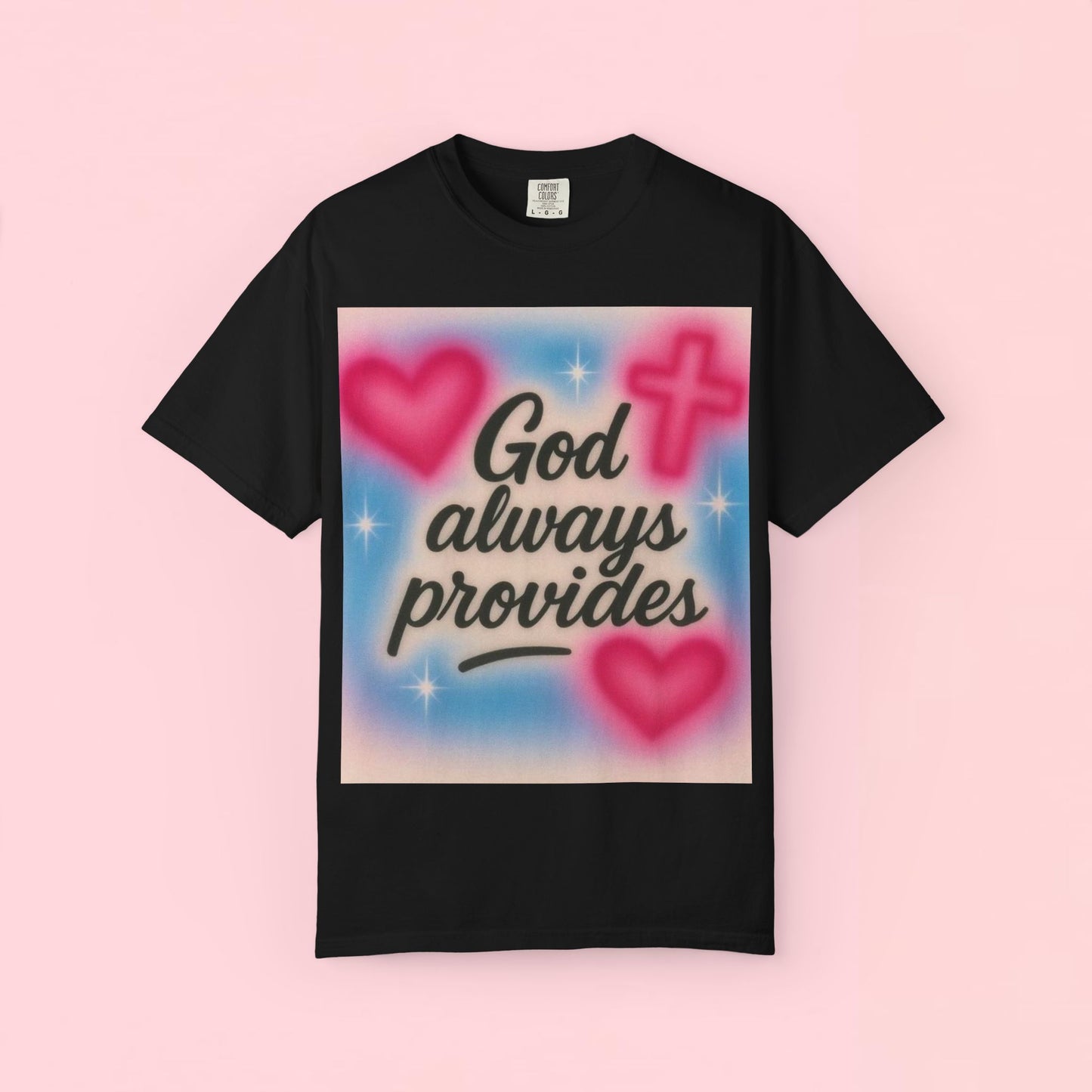 "God Always Provides" — Inspirational Graphic T-Shirt