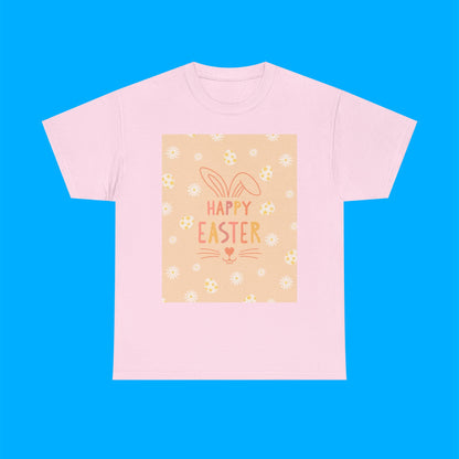 "Happy Easter" Easter Bunny Graphic T-Shirt