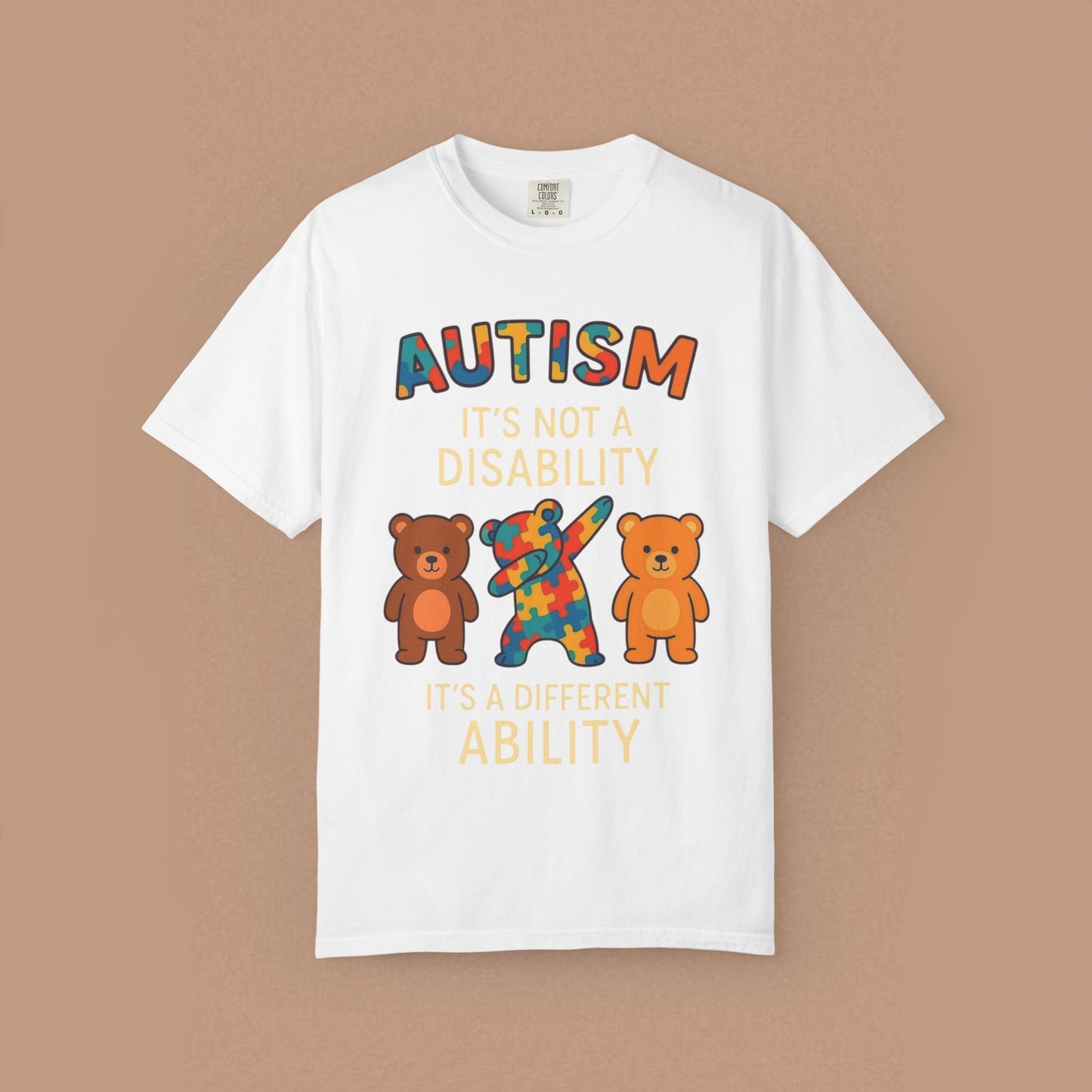 "Autism It's Not A Disability, It's A Different Ability" — Autism Awareness T-Shirt