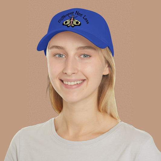 "Different Not Less" — Low Profile Hat