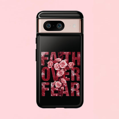 "Faith Over Fear" — Inspirational Tough Phone Case