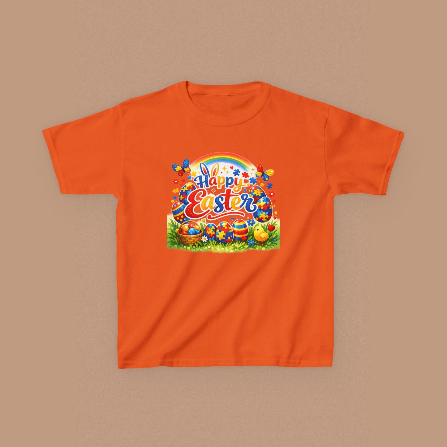 "Happy Easter" — Graphic T-shirt