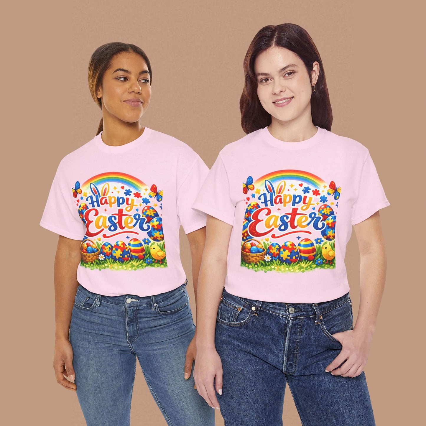 "Happy Easter" — Graphic T-Shirt