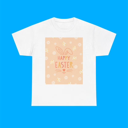 "Happy Easter" Easter Bunny Graphic T-Shirt