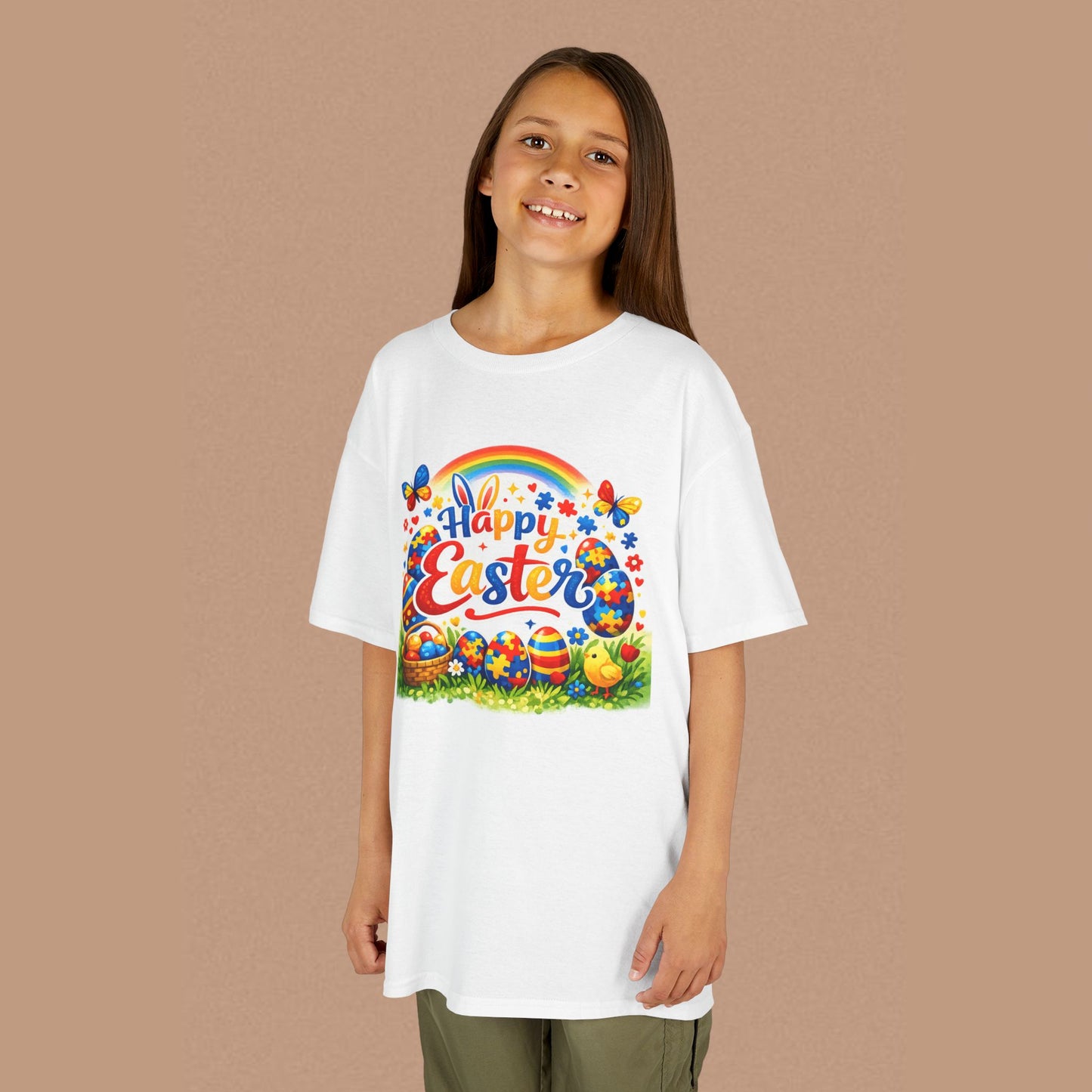 "Happy Easter" — Graphic T-shirt
