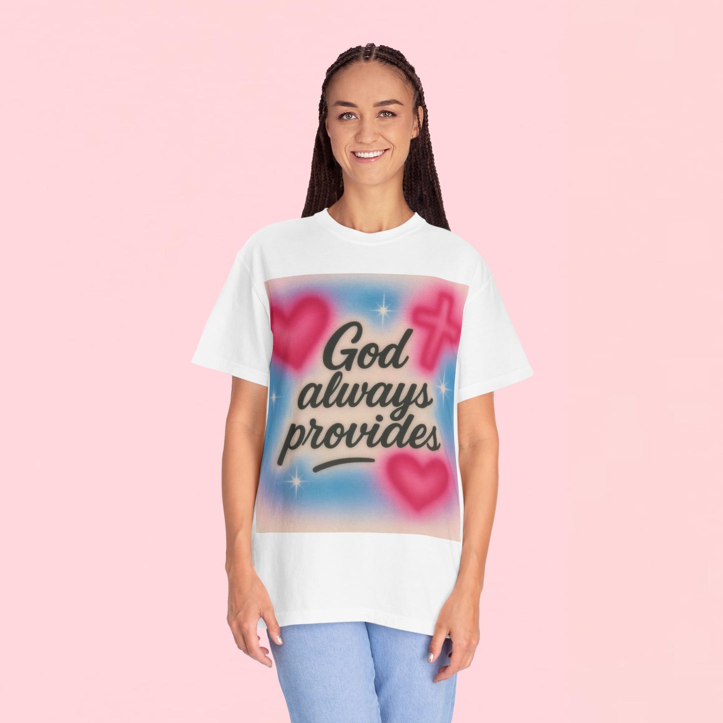 "God Always Provides" — Inspirational Graphic T-Shirt