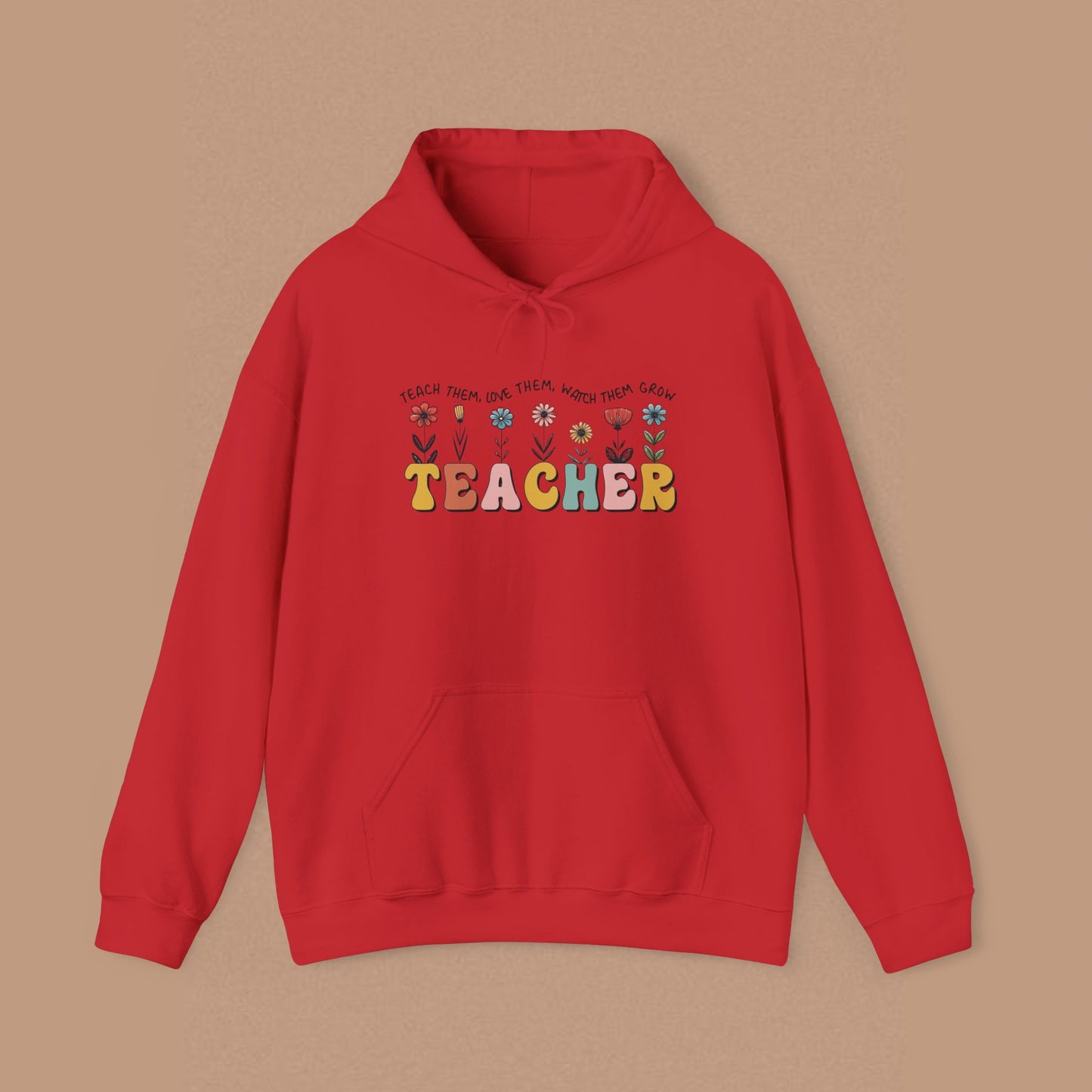 "Teacher" — Graphic Hoodie
