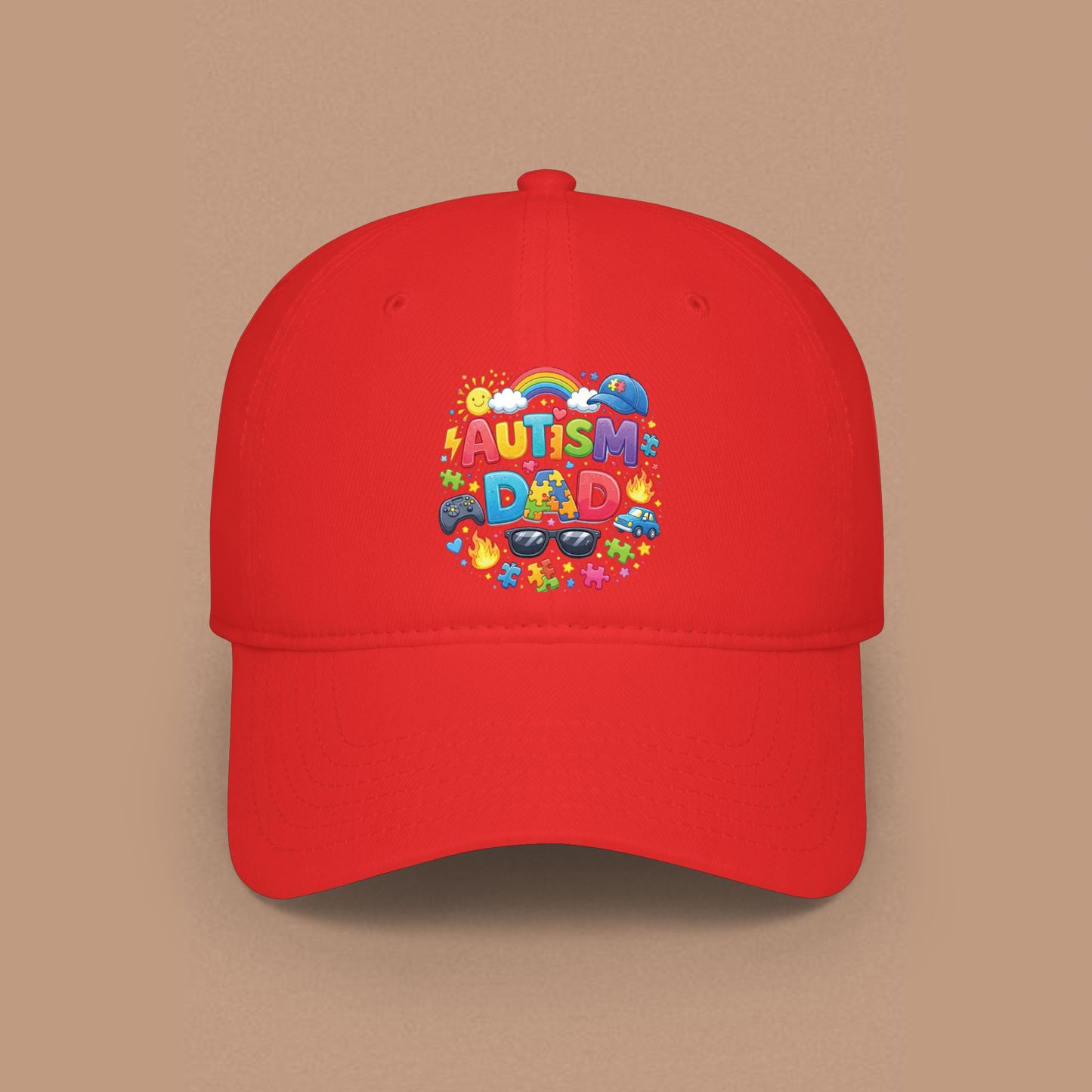 "Autism Dad" Low Profile Hat