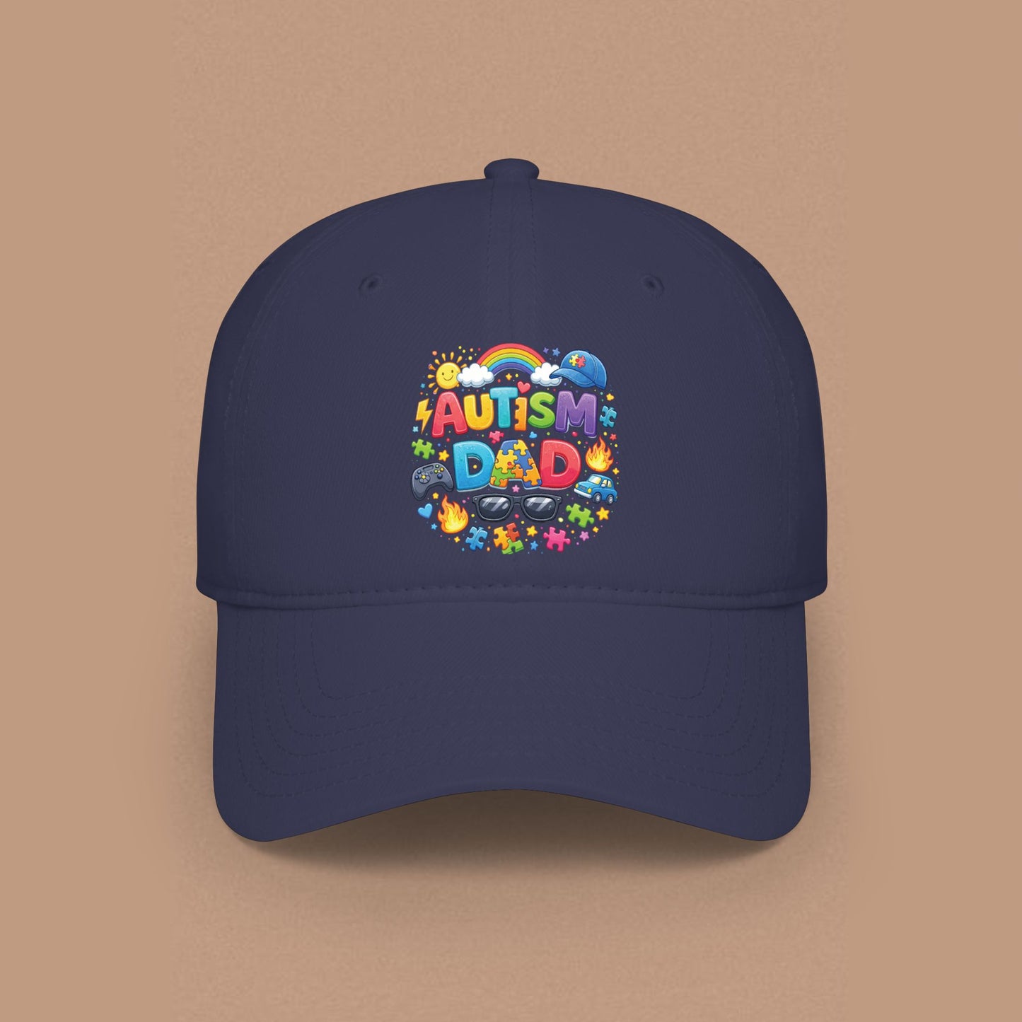 "Autism Dad" Low Profile Hat