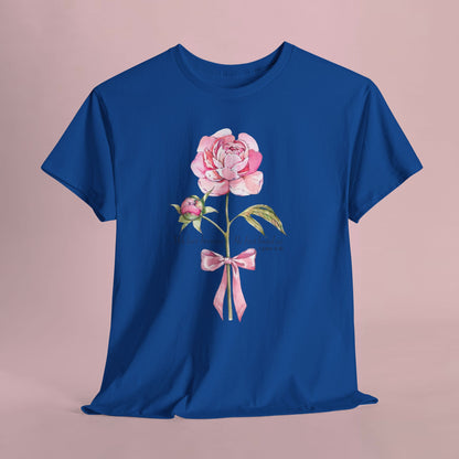 "Floral Rose" — Inspirational T‑Shirt