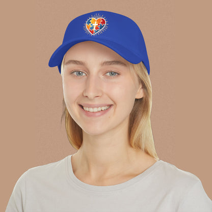 "Autism Puzzle Heart" — Low Profile Hat