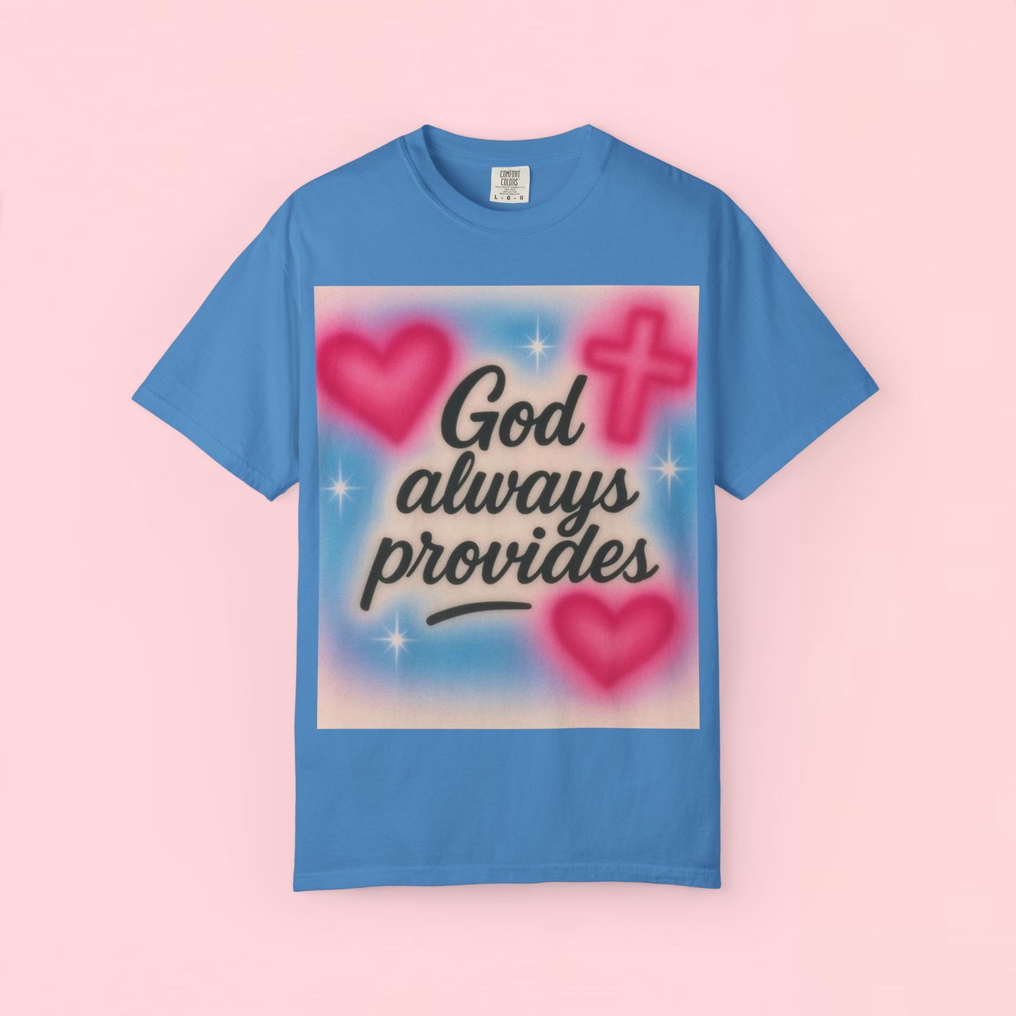 "God Always Provides" — Inspirational Graphic T-Shirt